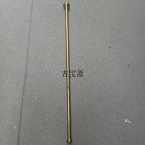 Antiques Miscellaneous Republic of China Copper Crutches Li Guihua Dragon and Phoenix Crutches Antique Crafts