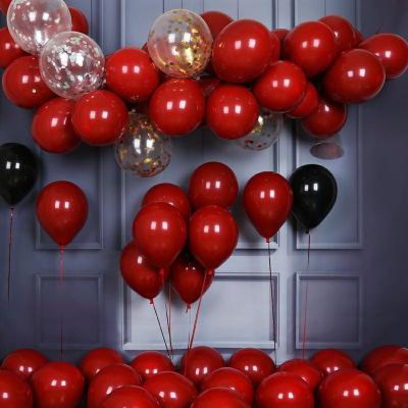 Wall Swing Piece Wedding Balloon Wedding Balloon Decoration Inflatable Black Red Birthday Dinner Party Bridal Room New Wedding store