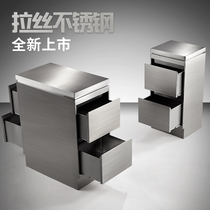 Beauty Hair Shop Stainless Steel Tool Cabinet Hair Salon Special Floor Shelve Barrack Hairdressers Mirror Desk Locker drawer small cupboards