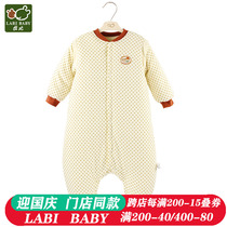 Rabbi sleeping bag baby autumn and winter thickened newborn child split sleeping bag 2020 baby kicking baby sleeping bag Winter