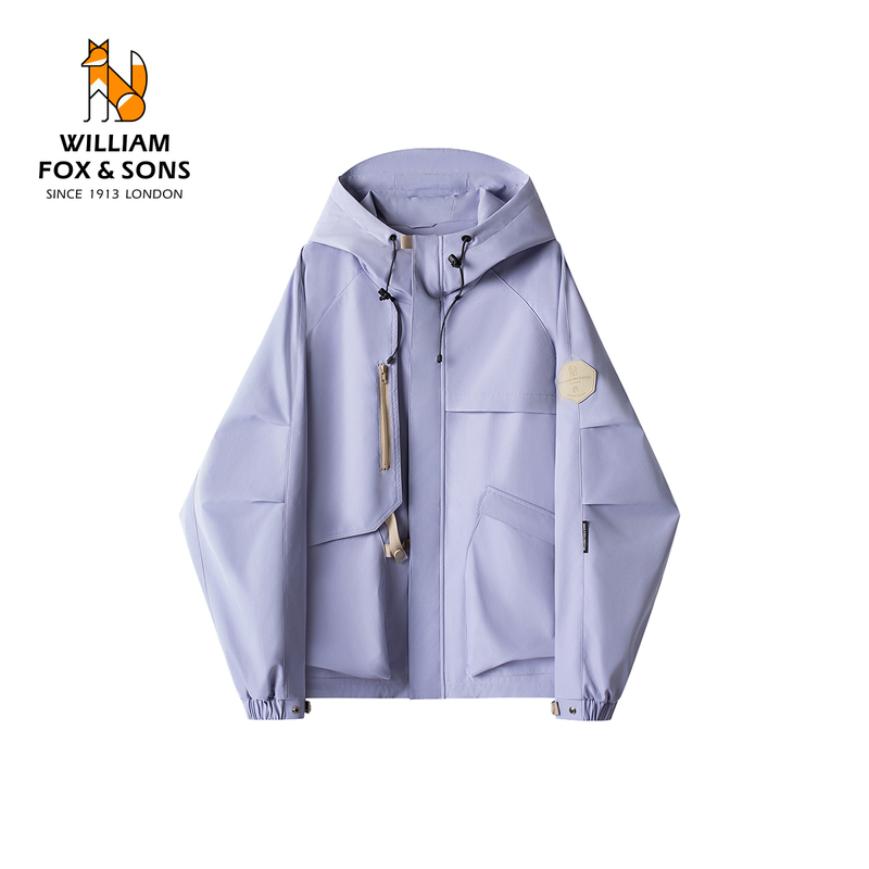 British Little Fox 2025 Autumn Light Outdoor Three-Proof Fashionable Imitation Jacket Camping Windproof Jacket for Men and Women