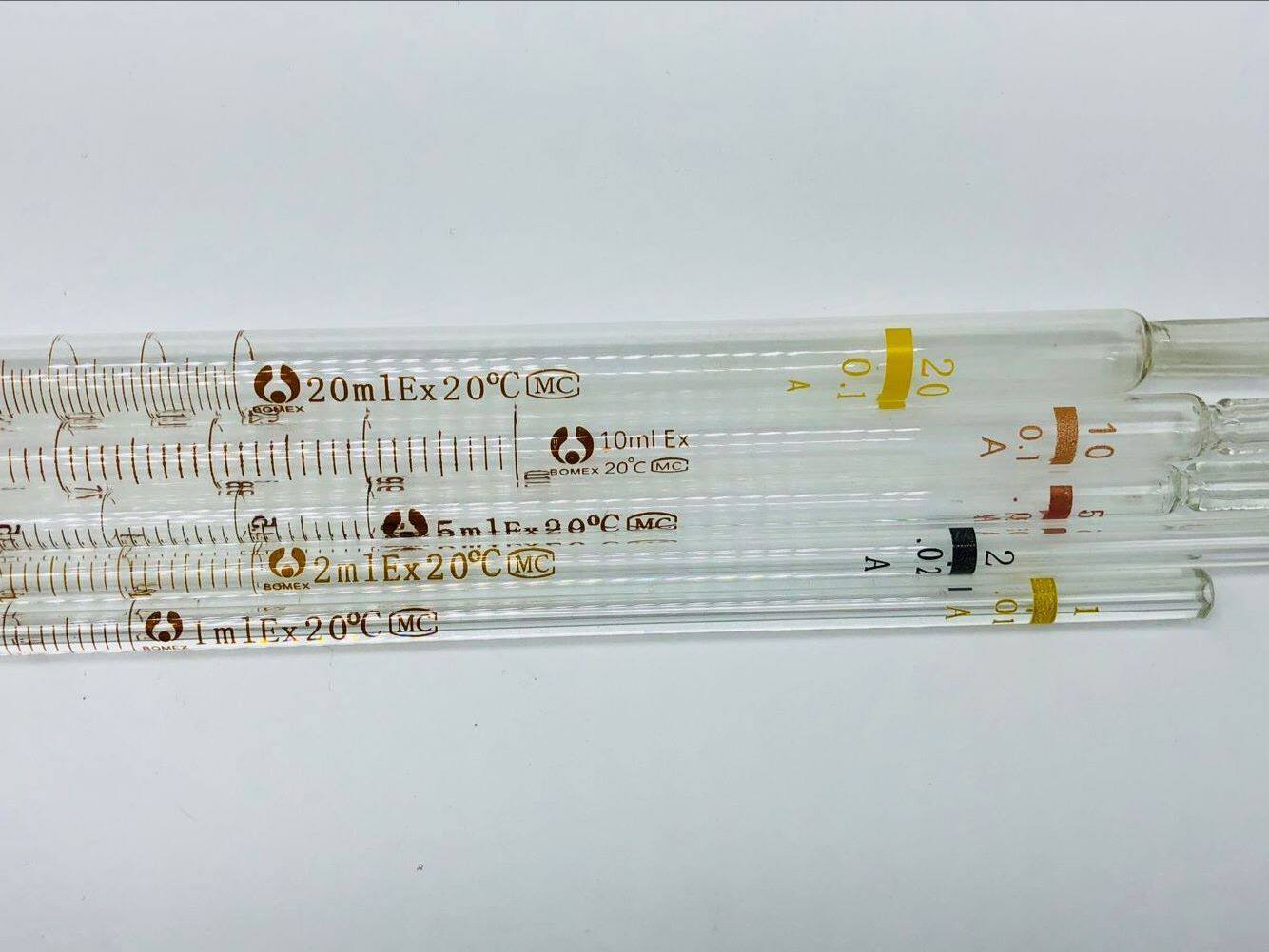刻度吸管 5ml 刻度精度 0.05ml精度 环标刻刻度移液管 北玻博美-淘宝Taobao | 天猫Tmall