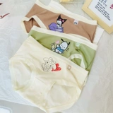 Мягкая нуго ~ 3 брюки санрио -нижнего белья девушка модальная милая мультипликационная куроми чистое хлопок.