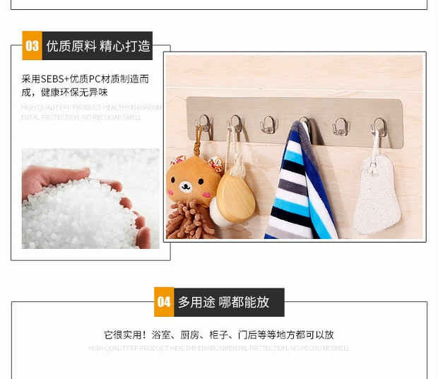 Trang chủ nhà bếp cung cấp lưu trữ giá treo tường thiết bị không đục lỗ nhỏ bộ phận lưu trữ đồ tạo tác tạo tác tiện ích kệ đựng gia vị bằng gỗ