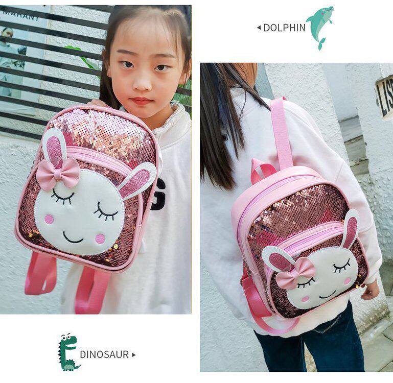 Kindergarten schoolbag 2020 new cute cute cute cute rabbit toddler backpack fashion princess girl travel small backpack