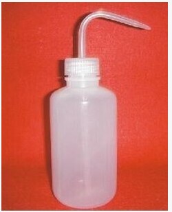 弯头塑料洗瓶500ml250ml,有刻度,冲洗瓶,清洗瓶,吹气瓶 蒸馏水瓶