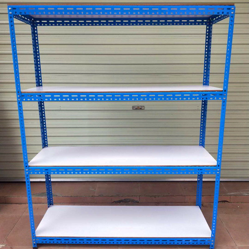 Angle steel shelf thickened multi-layer household rack universal angle iron material custom storage warehouse supermarket display rack