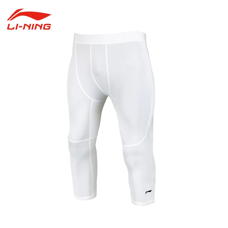 Шорты для зала Li Ning, спортивные штаны быстросохнущие для баскетбола, тренировки, облегающие, для бега