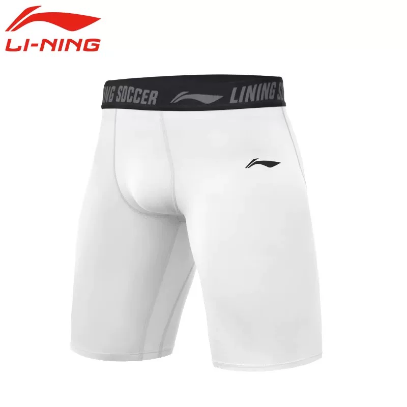 Шорты для зала Li Ning, спортивные штаны быстросохнущие для баскетбола, тренировки, облегающие, для бега