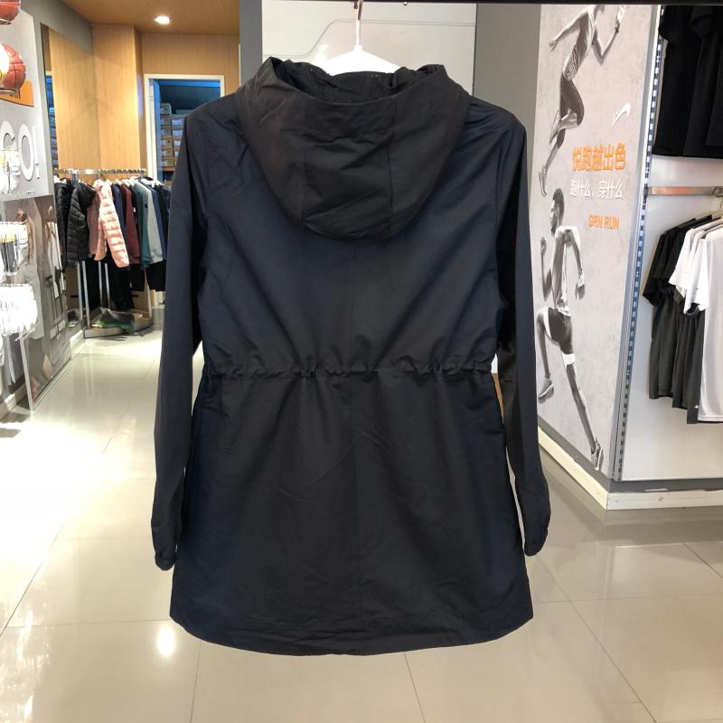 鸟 正品 2018 mùa thu mới áo trùm đầu thể thao chống gió áo khoác giải trí A483044 áo gió nam hàng hiệu