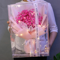 Net red Natural dried flower star rose rose soap flower graduation season bouquet birthday gift girlfriends Teachers Day gift