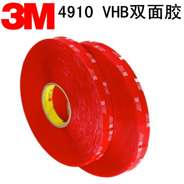 Keo hai mặt Nano 3M4910VHB Keo hai mặt trong suốt siêu mạnh keo hai mặt kim loại thủy tinh không vết Keo hai mặt 3M4905