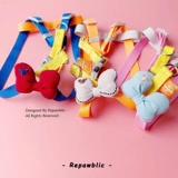 Собака белый снежный направление веревка цвета красочный живот мальчики для живота ремешок для животных, ходячий кошка, ходящая веревка для собак, лук