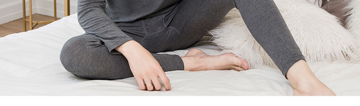 Áo thun nam Qiuyi Qiuku Bộ đồ lót mỏng bằng vải cotton cách nhiệt cỡ lớn kiểu áo đồ bộ