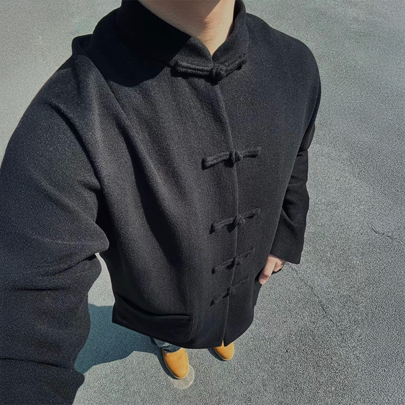【Ye Dan Da】Jackson Wang 5700 Edition Year of the Dragon Limited 600g 100% Wool New Chinese Style Tang Suit Buttoned Jacket