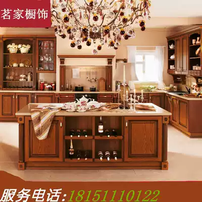 Suzhou solid wood overall cabinet custom Russian ash? Car customization Solid wood overall kitchen customization