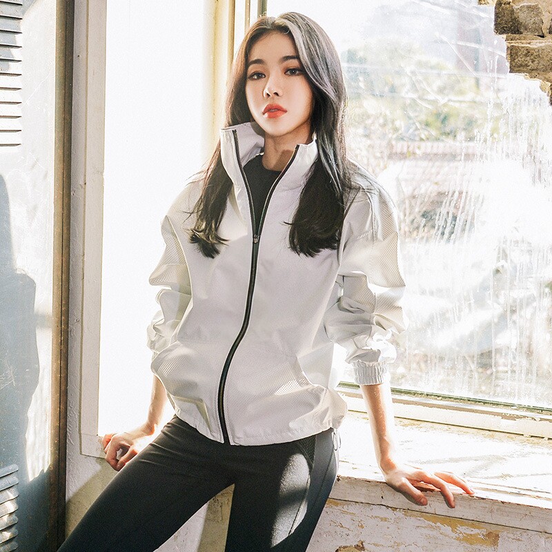 女性用発汗促進トップス（ランニング、フィットネス、ダイエット、脂肪燃焼トレーニングスーツ）、男性用サマーセット