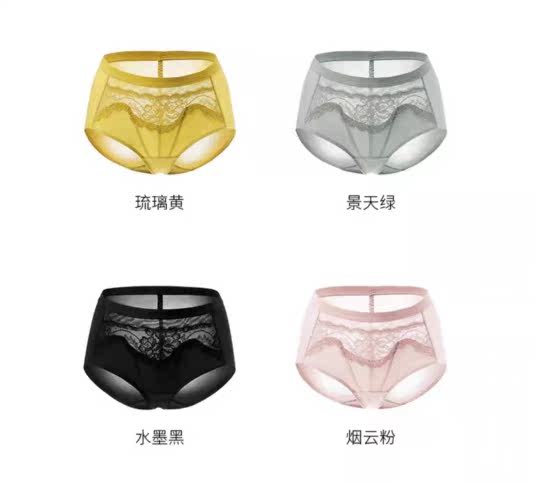 Beauty Plan Black Swan Panties 1-Pack Traceless Pants 63101