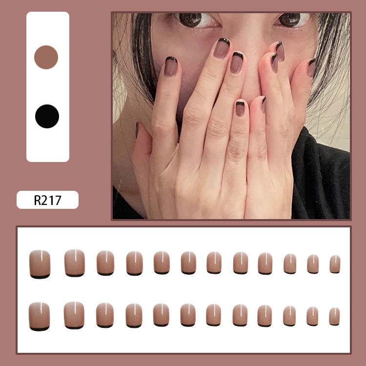 Nail Patch Mechia Finished Mesh Red Blasting 2021 Wear nail-patch Inches Fake Nails Detachable Fingernail