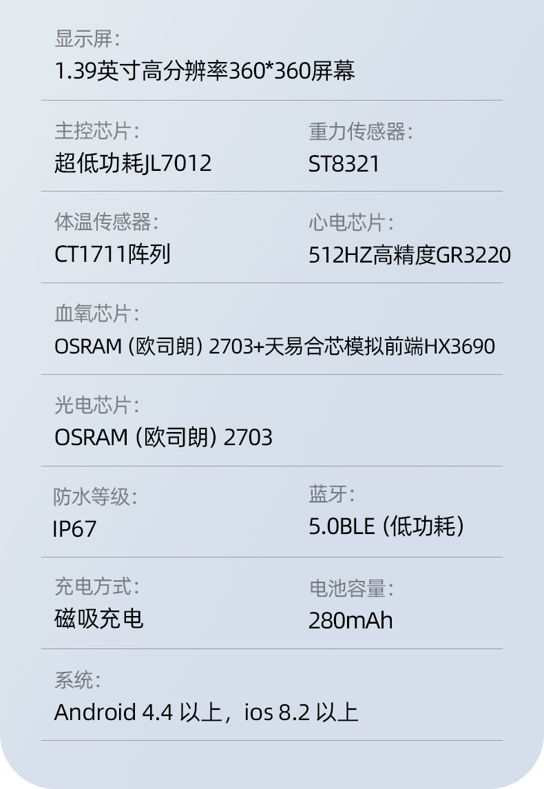 華為榮耀可打電話高精度無創測血糖智能手錶血壓心率血氧睡眠尿酸