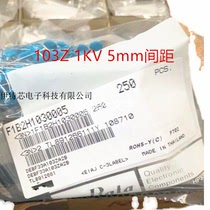 High voltage porcelain capacitor DEBF33A103ZA2B 103Z 1KV pitch 5mm 250 a pack without disassembly
