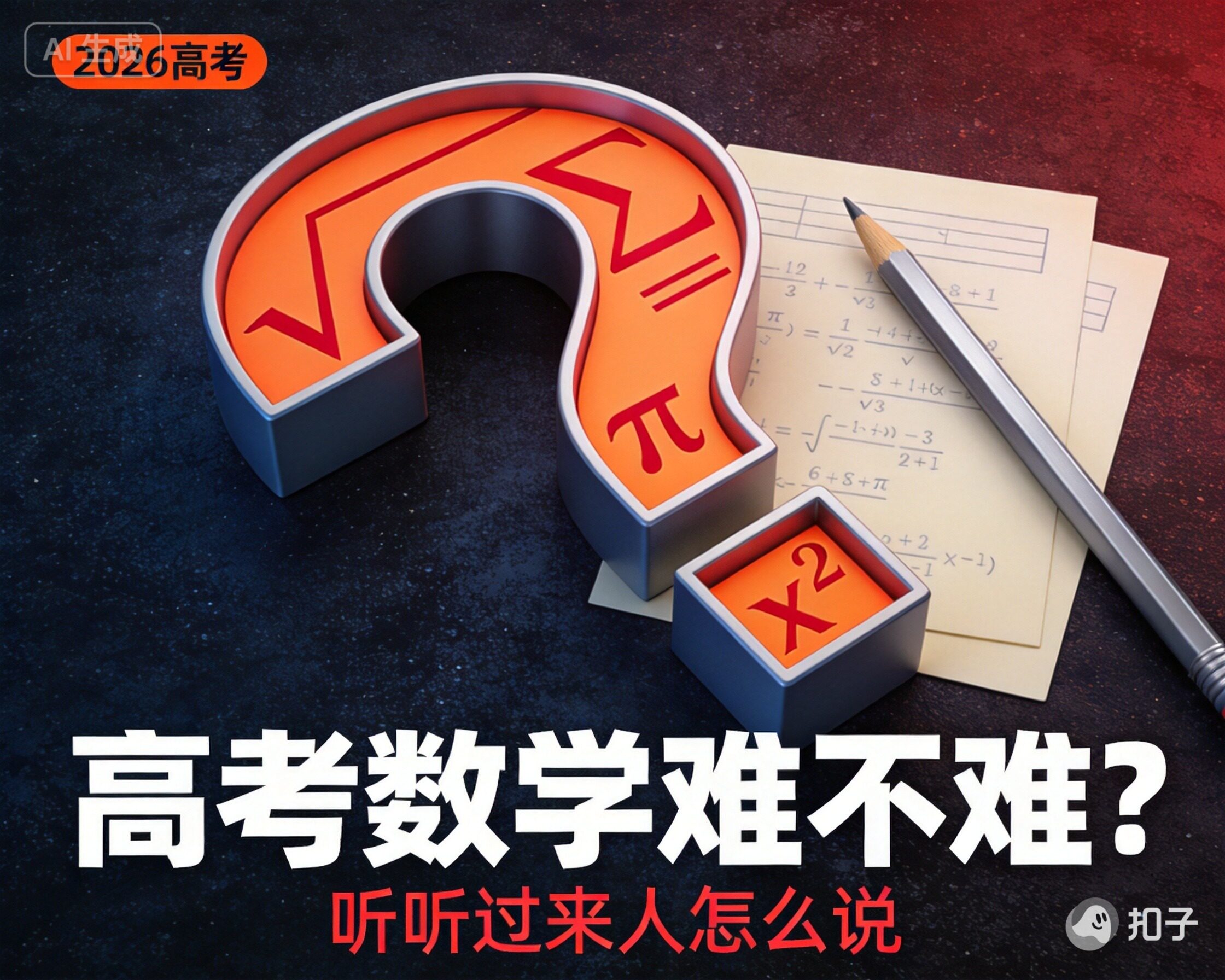 2026 高考数学难不难?考生两极分化、套路刷题失灵,3 招精准应对新命题 - 话题PK - 淘江湖