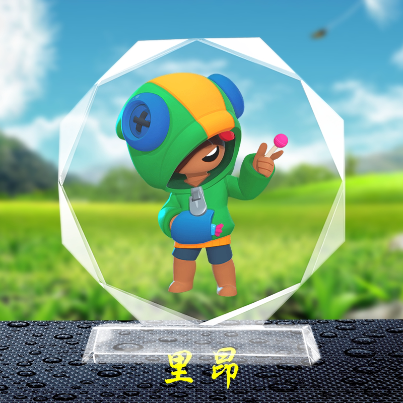 Wilderness Brawl Creative DIY Birthday Gift Boyfriend Girl Girlfriend Custom Crystal Ornament Souvenir