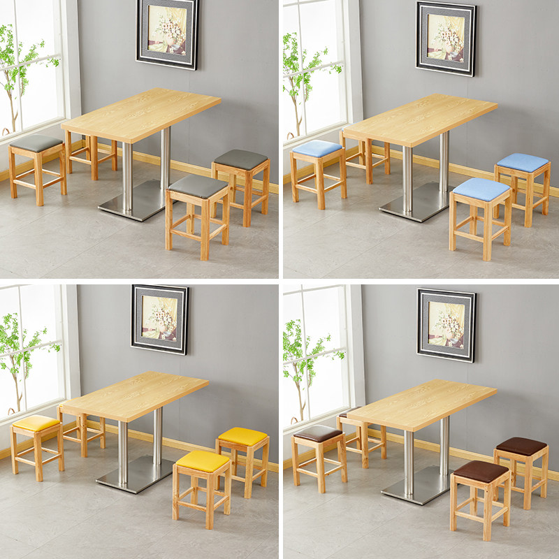 Комплект мебели стол 60x60 черный