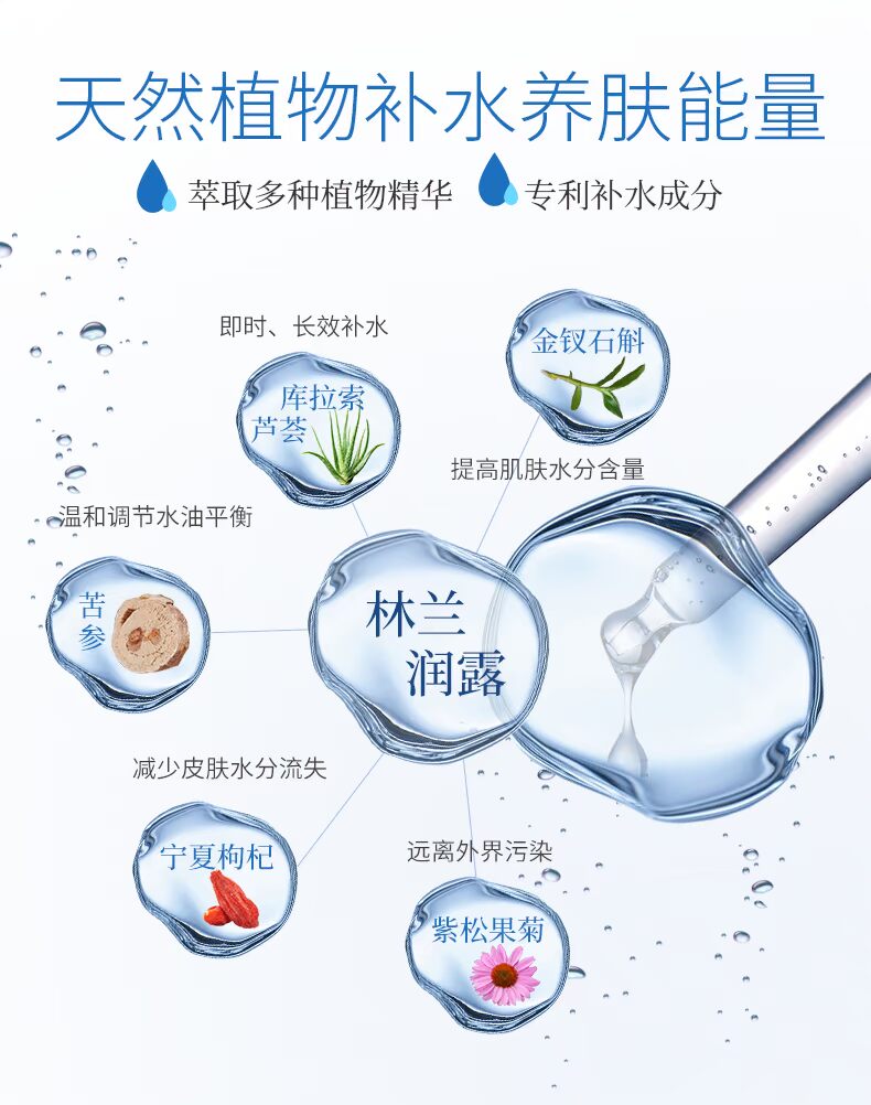 Mặt nạ rong biển axit hyaluronic axit hydrating làm trắng sáng da thu nhỏ lỗ chân lông sạch nam và nữ sinh viên dán mặt nạ bột