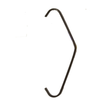 All kinds of CW type galvanized tin nickel Dacromet and other rack plating hangers are convenient and easy to hold spring steel wire small hooks