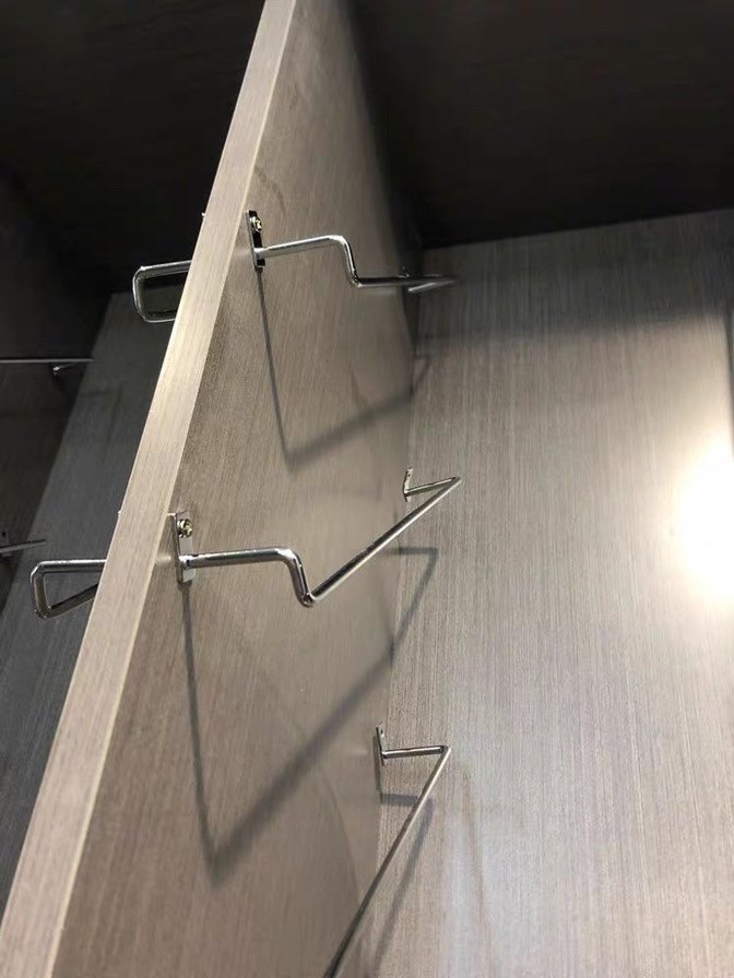 Overall Cabinet Wardrobe Door Panel Boilerplate Show Shelf Hardware Samples Suspension Hardware Sample Suspended Ceiling Button Plate Exhibition Rack Hook Boilerplate Racks shelf