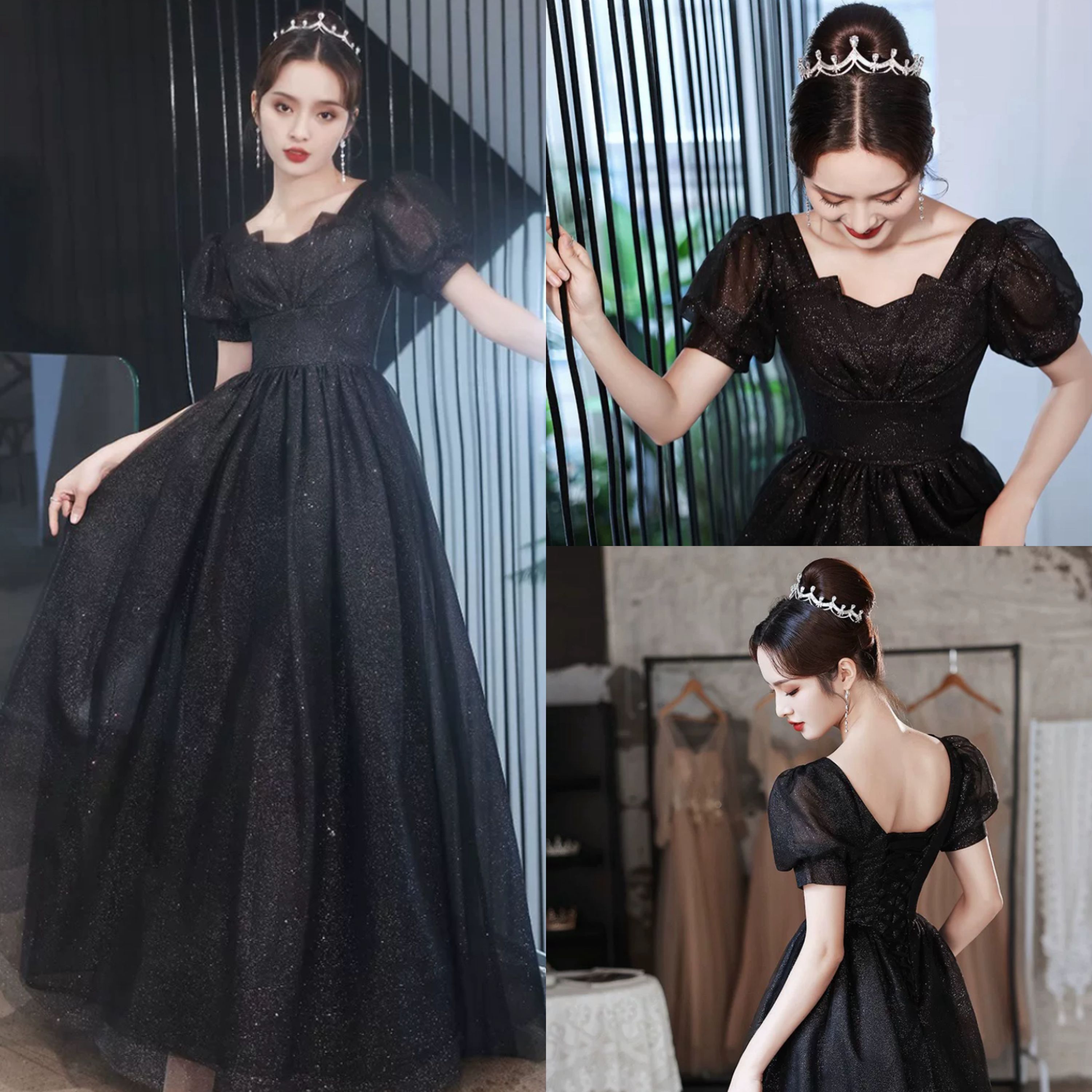  S+T-028 Black sprayed gold dressing is about 145cm for rent.   + $4.71 