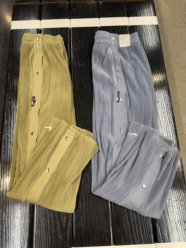 Authentic Nike Men's Embroidered Quick-Dry Breathable Side-Button Straight-Leg Pants Dx6659