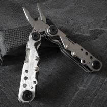 Outdoor camping multi-functional folding tool clamp mini convenient tactical tool vehicle carry-on equipment emergency clamp