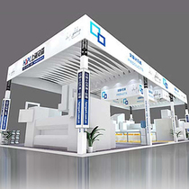 Truss booth construction National custom rental exhibition Environmental protection special booth background plate decoration layout design