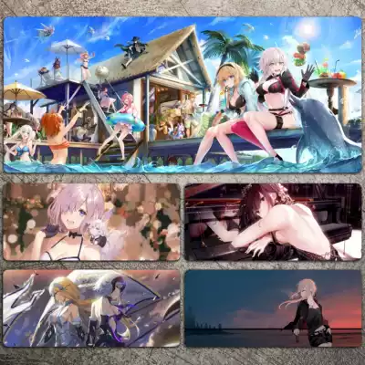 Fate mouse pad oversized lock edge two-dimensional anime perimeter saber zendes Kaha Okuda chief table mat