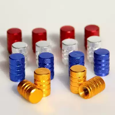 Mountaineering bicycle American tire air nozzle cap color aluminum alloy car motorcycle valve cover beauty mouth dust cover
