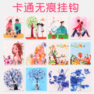 Hook Sticky Hook Super Power Load Bearing No magic adhesive Sticky Glue Wall Door Rear Kitchen Suction Cup Free of perforated wall-hanging