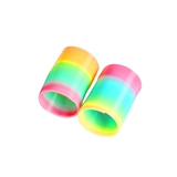 Пластиковый Слинки, башенка, колечки, телескопическая интеллектуальная игрушка, эластичное кольцо