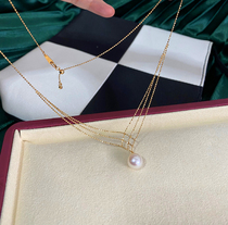 Seawater Pearl Light Salace Web Neckoya White Skoya Ring Round Light Pearl