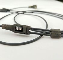Music crazy IE8 IE80 special earphone cable sound sea earplugs DIY upgrade line repair universal earphone wire