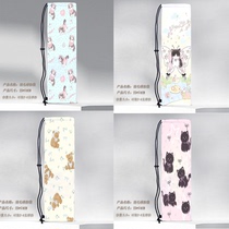Badminton racket with cute print series single shoulder cartoon high-value graffiti portable sports new racket bag