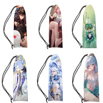 It turns out you also play Genshin Impact series 3D printed badminton racket bag portable
