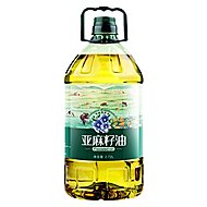 冷榨一级胡麻油亚麻籽油5斤