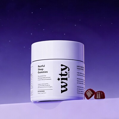 wityways洛神月褪黑素睡眠软糖