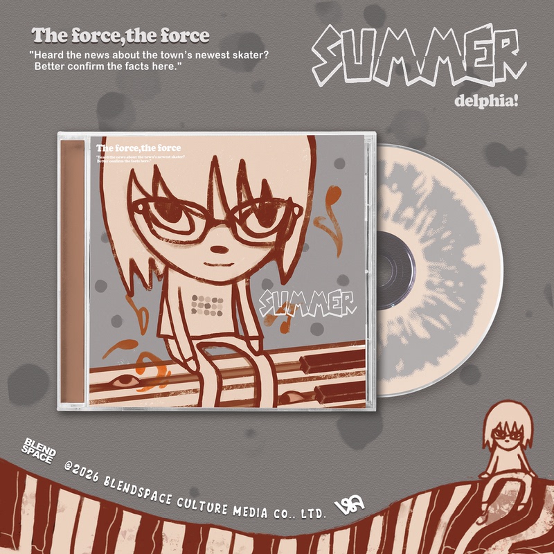 【Sunset Town】Delphia! 《Summer》 Limited Edition Merchandise Without Autograph in Stock