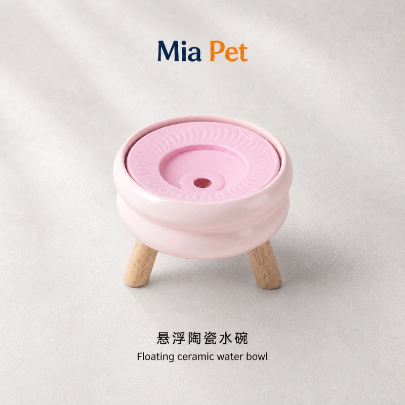 Mini Dog Floating Water Bowl Ceramic Bowl for Small Dogs, Anti-Spill, Floating Water Bowl for Cats, Anti-Wet Mouth Drinking Device Mini Dog Floating Water Bowl Ceramic Bowl for Small Dogs, Anti-Spill, Floating Water Bowl for Cats, Anti-Wet Mouth Drinking Device