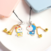 Shy machine cat Doraemon A dream mini bell phone Pendant Rope Pendant Rope Pendant male and female student mistress Costume Ornament