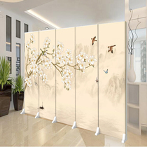 Good meaning auspicious transfer screen Chinese style classical partition Chinese office mobile push pull folding partition wall