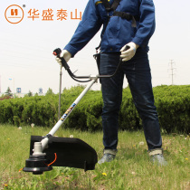 Shandong Huasheng lawn mower 1E40F-5D side-mounted brush cutter Two-stroke gasoline grass cutter Weeding machine Rice cutter